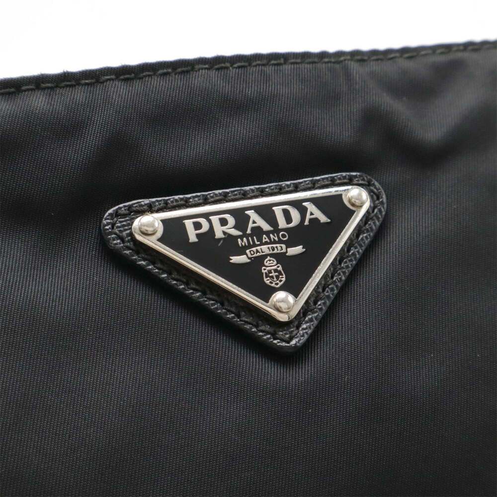 PRADA Black Leather Shoulder Bag - Picture 5 of 10
